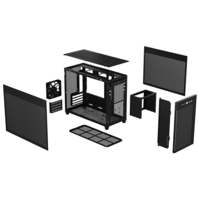 Корпус Asus Prime AP201 Black без БП (90DC00G0-B39000) - изображение 3