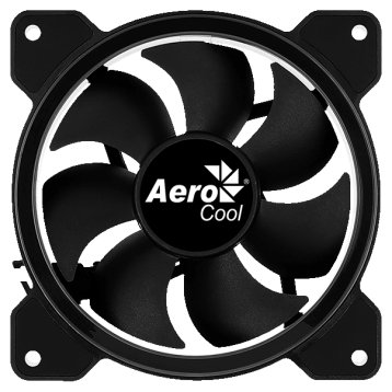 Вентилятор AeroCool Saturn 12 FRGB (ACF3-ST10217.01), 120х120х25 мм, 3-Pin Molex