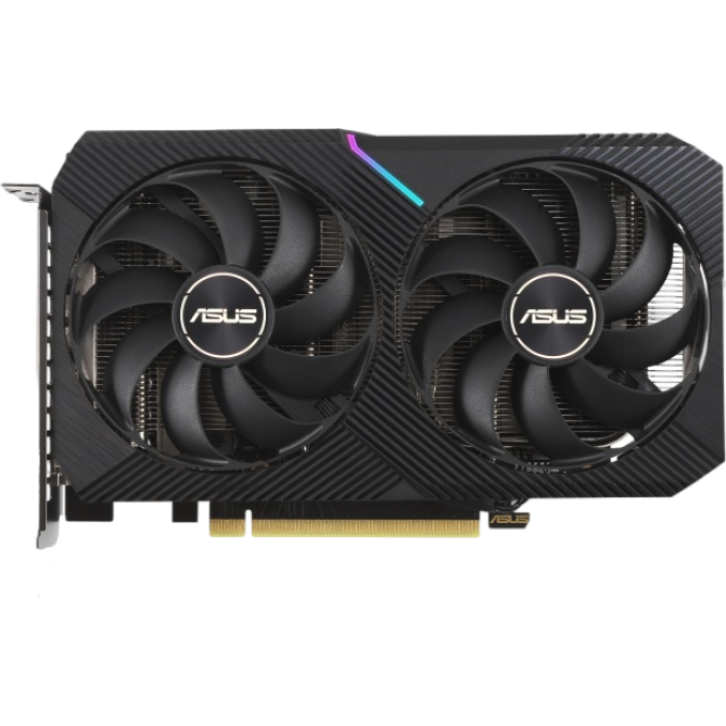 Відеокарта GF RTX 3060 12GB GDDR6 Dual OC V2 Asus (DUAL-RTX3060-O12G-V2) (LHR) - зображення 2