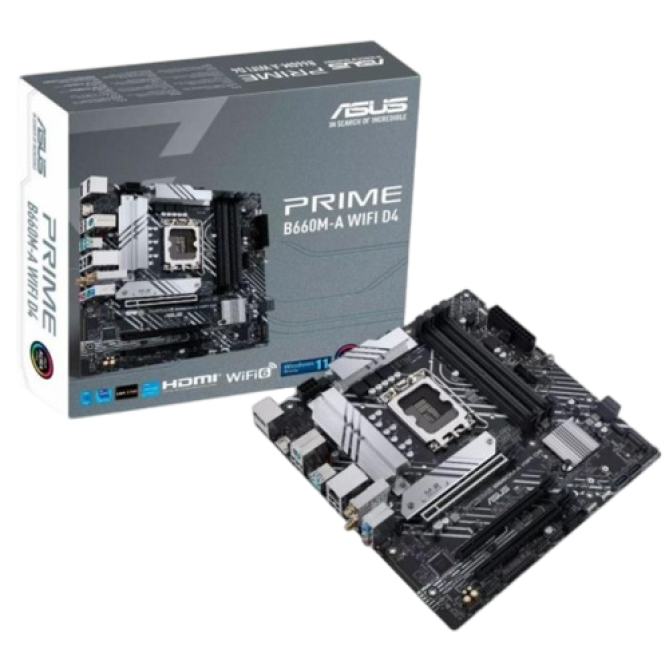 Материнская плата Asus Prime B660M-A WIFI D4 Socket 1700 - изображение 1