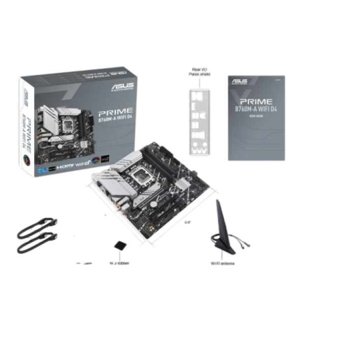 Материнська плата Asus Prime B760M-A WIFI D4 Socket 1700 - зображення 3