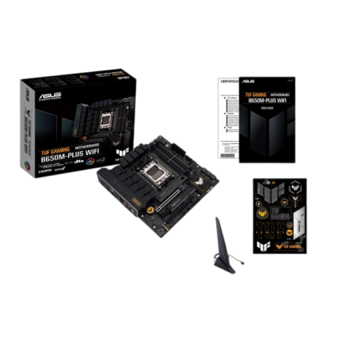 Материнська плата Asus TUF Gaming B650M-PLUS WIFI Socket AM5 - зображення 3