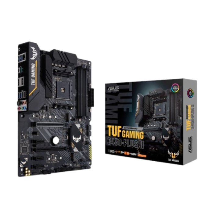 Материнська плата Asus TUF Gaming B450-Plus II Socket AM4 - зображення 1