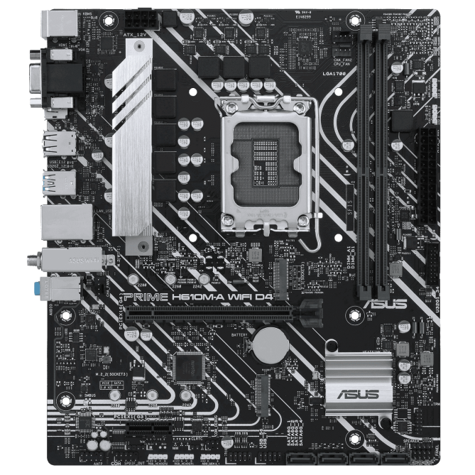 Материнська плата Asus Prime H610M-A WIFI D4 Socket 1700 - зображення 2