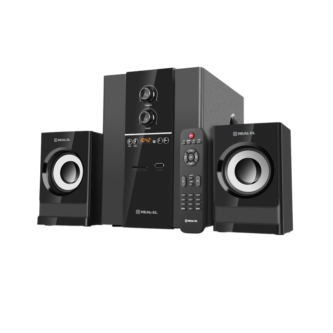REAL-EL M-355 Black - зображення 1