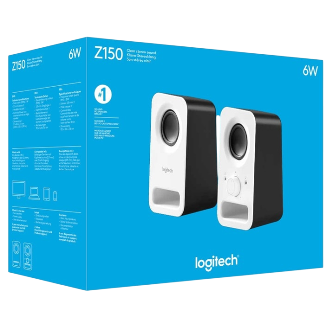 Logitech Z150 Snow White (980-000815) - зображення 3