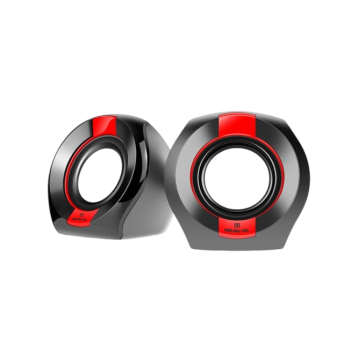 REAL-EL S-50 Black/Red