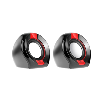 REAL-EL S-50 Black/Red