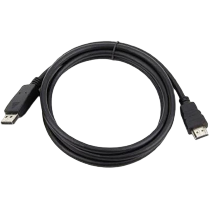 Atcom HDMI - DisplayPort (M/M), 1.8 м, Black (20120) - зображення 2