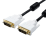 ATcom DVI - DVI (M/M), 3 м, Black/White (9148)