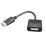 Cablexpert DisplayPort - DVI (M/F), 0.1 м, Black (A-DPM-DVIF-002)