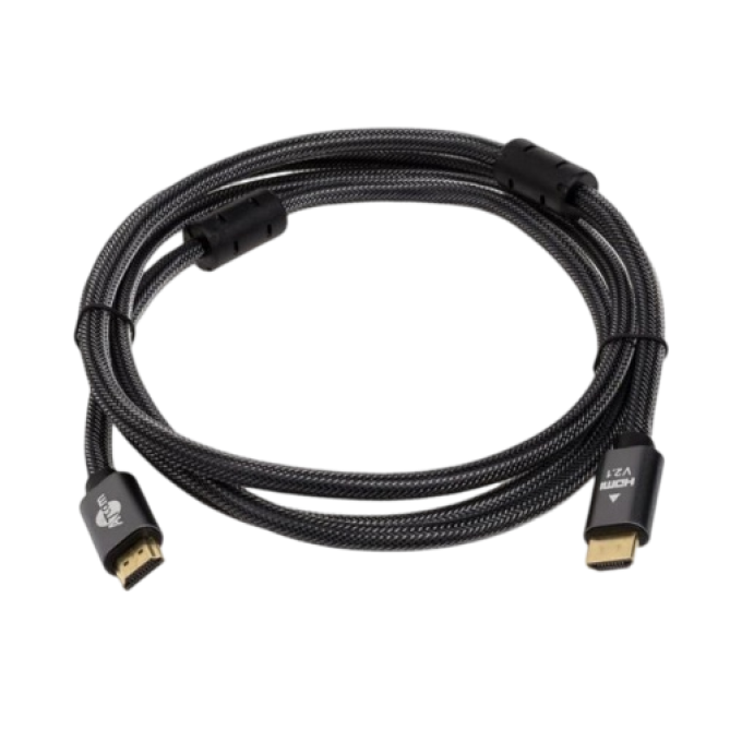 Atcom Premium HDMI - HDMI V 2.1, (M/M), 2 м, Black (AT23782) - зображення 3