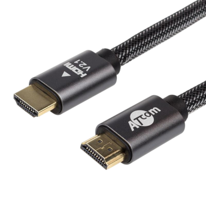 Atcom Premium HDMI - HDMI V 2.1 (M/M), 3 м, Black (AT23783) - зображення 2