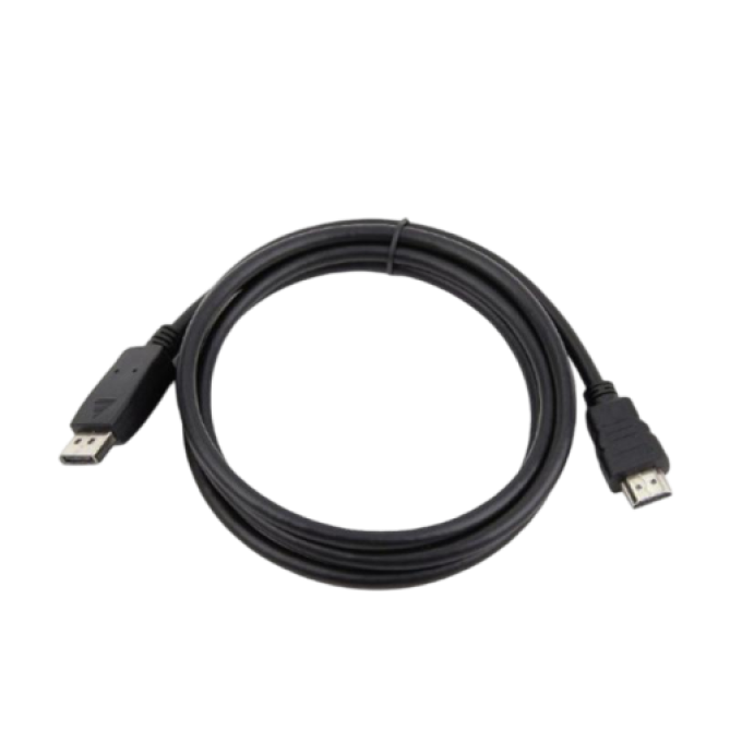Cablexpert DisplayPort - HDMI (M/M), 1.8 м, Black (CC-DP-HDMI-6) - зображення 2