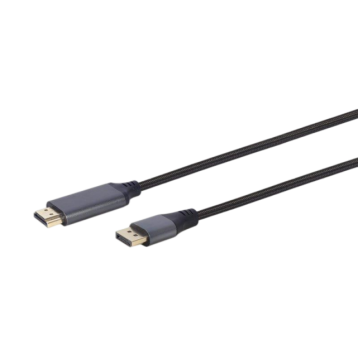 Cablexpert DisplayPort - HDMI (M/M), 1.8 м, Black (CC-DP-HDMI-4K-6)