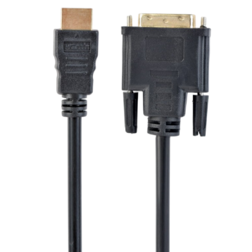 Cablexpert HDMI - DVI V 1.3 (M/M), single-link, 18 + 1 pin, 3 м, Black