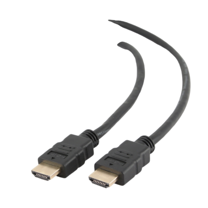 Cablexpert HDMI - HDMI V 1.4 (M/M), 1 м (CC-HDMI4L-1M) - зображення 1