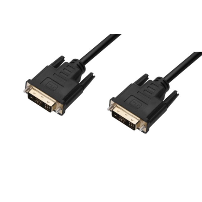 Prologix DVI - DVI (M/M), Single link,18+1, 3 м, Black (PR-DVI-DVI-P-05-28-3m) - изображение 2