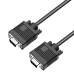 Prologix VGA - VGA (M/M), HD15M/HD15M (3+9С), 5 м, Black (PR-VGA-VGA-P-06-28-5m) - фото 1