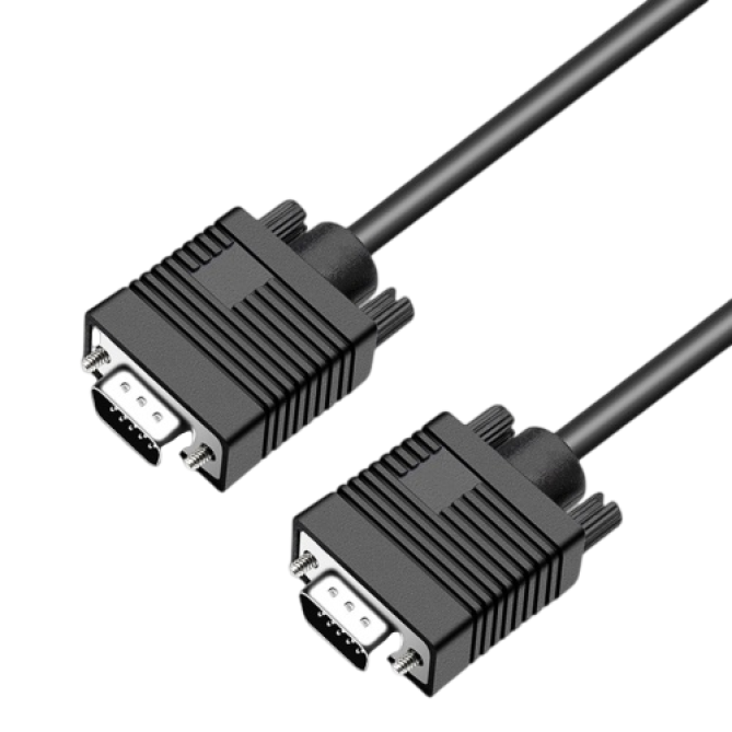 Prologix VGA - VGA (M/M), HD15M/HD15M (3+9С), 5 м, Black (PR-VGA-VGA-P-06-28-5m) - зображення 2