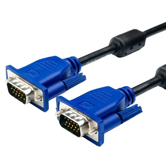 Atcom VGA - VGA  (M/M), HD15, 1080p 1.8 м (15261) - зображення 1