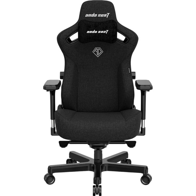 Anda Seat Kaiser 3 Size L Fabric Black (AD12YDC-L-01-B-CF) - зображення 1