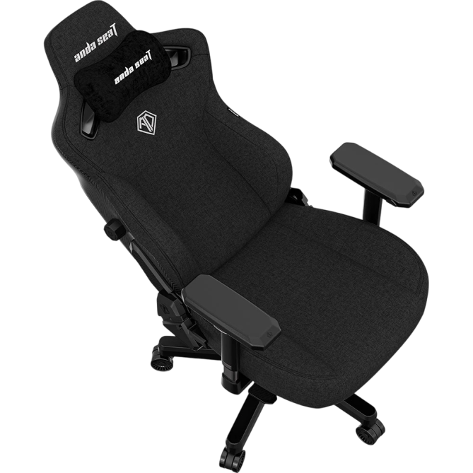 Anda Seat Kaiser 3 Size L Fabric Black (AD12YDC-L-01-B-CF) - зображення 4