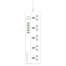 ProLogix Premium (PR-SC5614W) 5 розеток, 6 USB AUTO ID, 2 м - фото 2