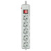 Gembird Pro (SPG5-G-15G-PRO) 5 розеток, 4.5м, Grey - фото 1