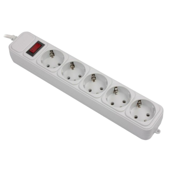 Gembird Pro (SPG5-G-10G-PRO) 5 розеток, 3м, grey