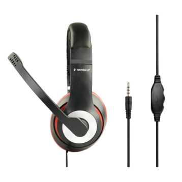 Gembird MHS-03-BKRD Black/Red