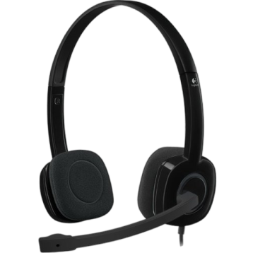 Logitech H151 Stereo Black (981-000589)