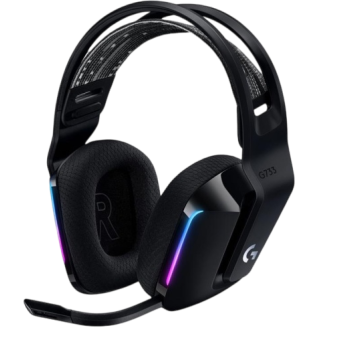 Logitech G733 Lightspeed Wireless RGB Black (981-000864)