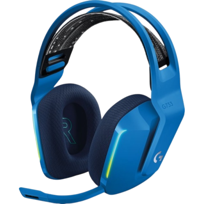 Logitech Lightspeed Wireless RGB Gaming Headset G733 Blue (981-000943) - зображення 1