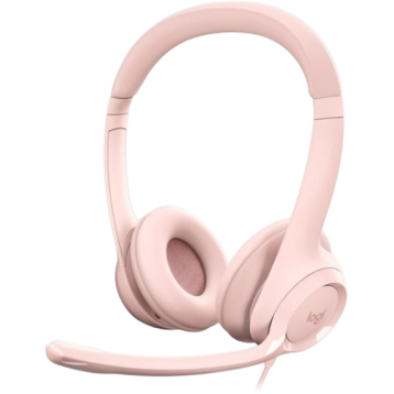 Logitech H390 USB Rose (981-001281)