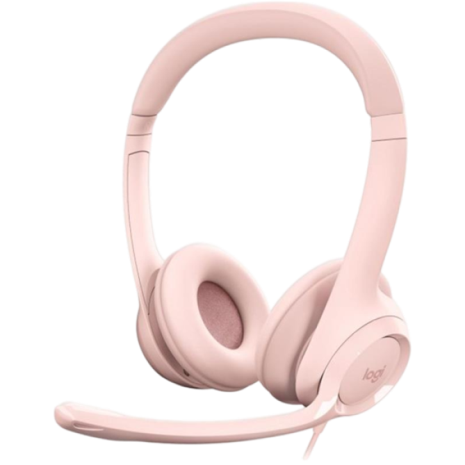 Logitech H390 USB Rose (981-001281) - зображення 1