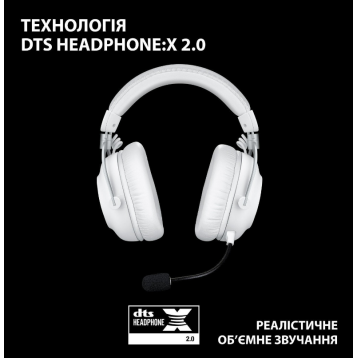 Logitech G Pro X2 Wireless LightSpeed White (981-001269)
