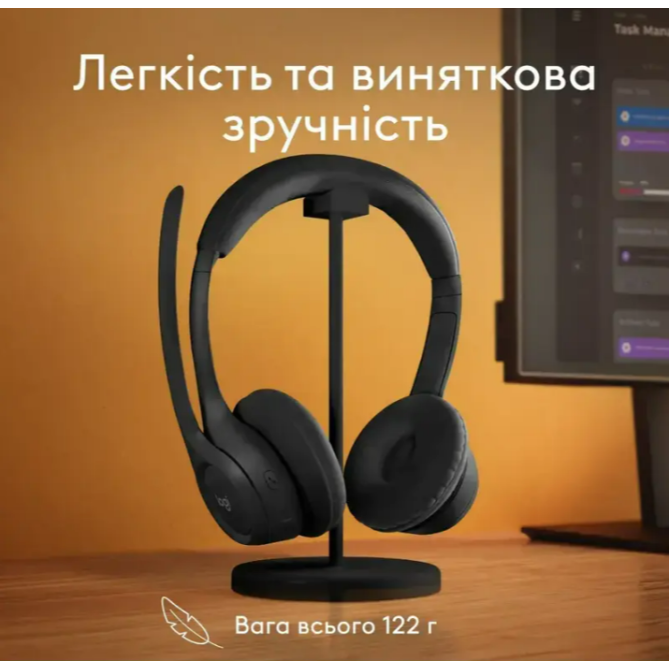 Logitech Zone 300 Wireless Black (981-001407) - зображення 3