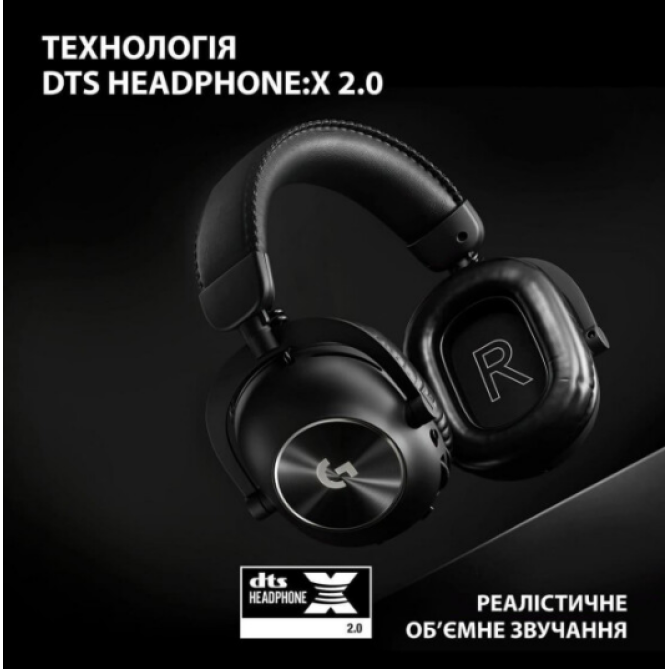 Logitech G Pro X2 Wireless LightSpeed Black (981-001263) - зображення 2