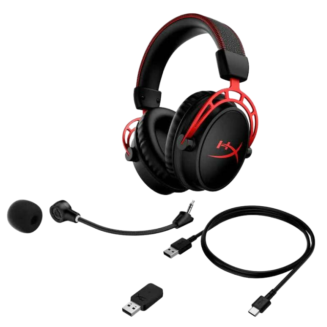 HyperX Cloud Alpha Wireless Black/Red (4P5D4AA) - зображення 3