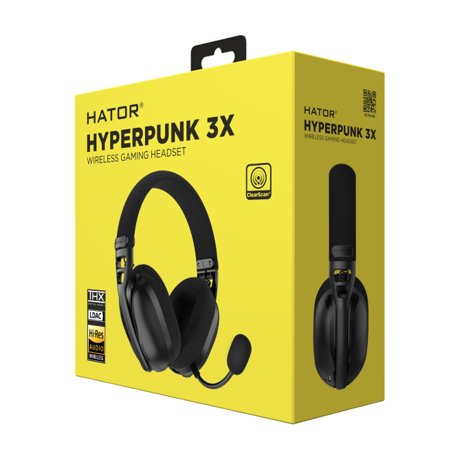 HATOR Hyperpunk 3X Wireless (ESH14) Black - зображення 3