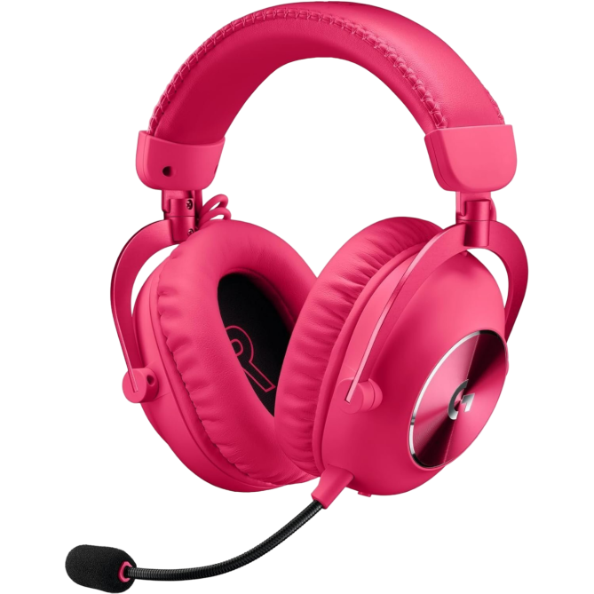 Logitech G Pro X2 Wireless LightSpeed Magenta (981-001275) - зображення 1