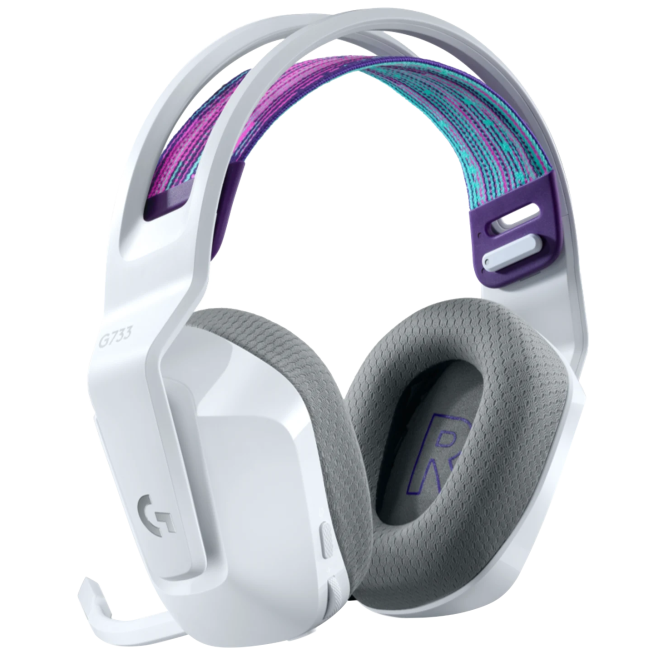 Logitech G733 Lightspeed RGB Gaming (981-000883) White - зображення 3