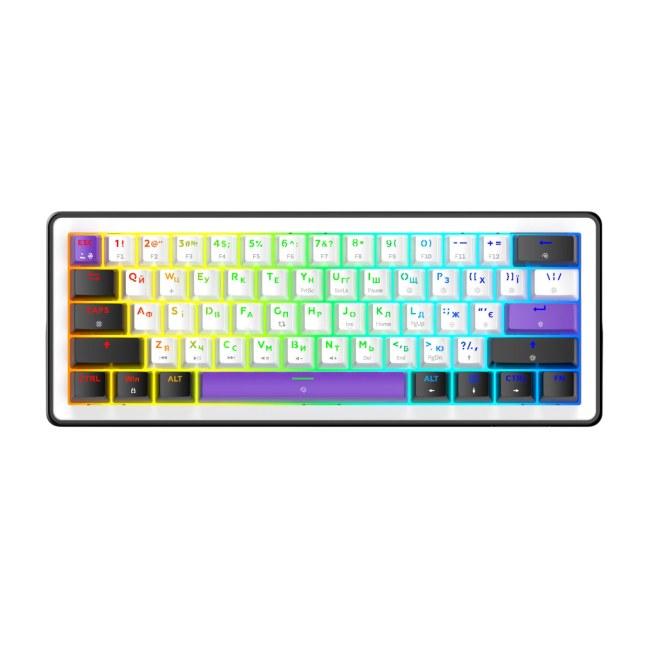 Hator Hellyberry HK60 White/Violet - зображення 1