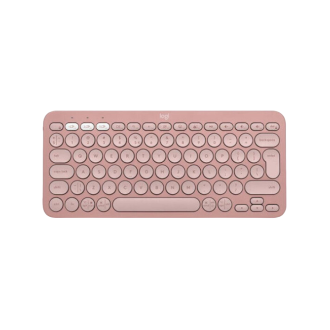 Logitech Pebble Keys 2 K380s Rose (920-011853) - зображення 1
