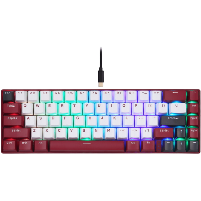 Motospeed BK67 Longhua Red Red (mtbk67rmr) - зображення 1