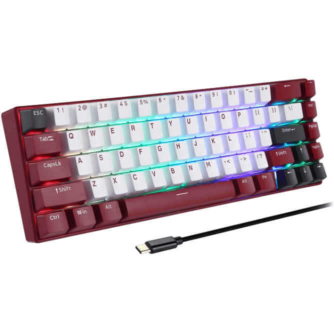 Motospeed BK67 Longhua Red Red (mtbk67rmr) - зображення 3