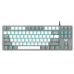 Aula Mechanical F3287 White/Grey Keycap KRGD Blue (6948391240688) - фото 1