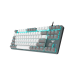 Aula Mechanical F3287 White/Grey Keycap KRGD Blue (6948391240688) - фото 3