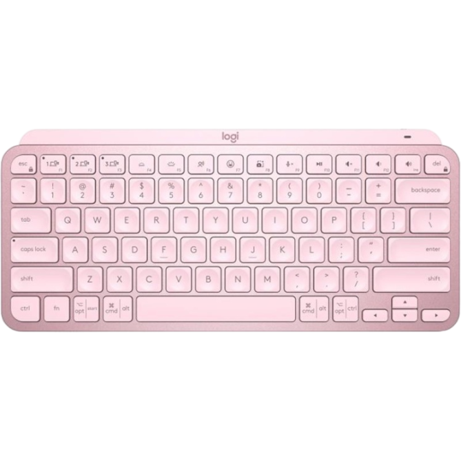 Logitech MX Keys Mini Wireless Illuminated UA Rose (920-010500) - изображение 1
